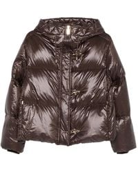Fay - Hooded Toggle-Fastening Jacket - Lyst