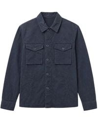 Hartford - Jonah Button-Up Jack Met Zakdetail - Lyst