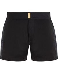 Vilebrequin - Midnight Logo-Patch Swim Shorts - Lyst