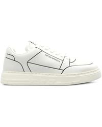 Emporio Armani - Sneakers Con Stampa - Lyst