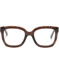 Chloé - Lunettes De Vue À Monture Carrée - Lyst