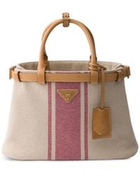 Prada - Borsa A Mano Buckle Media - Lyst