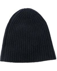 Roberto Collina - Ribbed Beanie Hat - Lyst