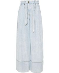 Zimmermann - Jeans Mit Weitem Bein - Lyst