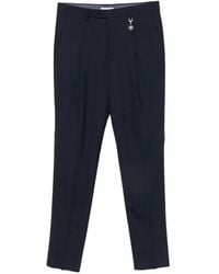 Manuel Ritz - Pleated Stretch-Wool Trousers - Lyst