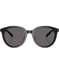 Michael Kors - Big Bend Round-Frame Sunglasses - Lyst