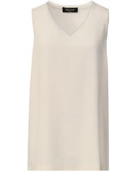Fabiana Filippi - V-Neck Sleeveless Top - Lyst