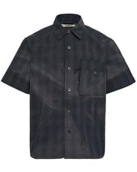 JiyongKim - Checked Sun-Bleached Shirt - Lyst