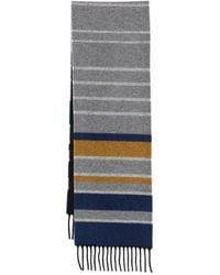 Paul Smith - ストライプ フリンジ スカーフ - Lyst