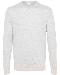 Eleventy - Pullover mit Kontrastdetails - Lyst