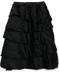 COMME DES GARÇON BLACK - Rock Im Layering-Look - Lyst