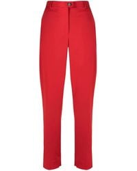 Ferragamo - Cropped Tailored Trousers - Lyst