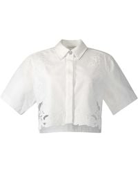 Jonathan Simkhai - Albaine Embroidered Shirt - Lyst