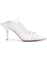Malone Souliers - Maureen 70mm Lace Mules - Lyst