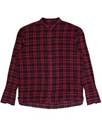 424 - Camisa A Cuadros - Lyst