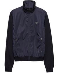 Prada - Superfijne Wollen Vest Met Rits - Lyst