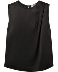 Twinset - Blusa de satén - Lyst