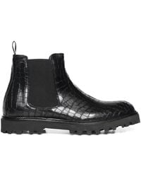 Giuliano Galiano - Don Round-Toe Chelsea Boots - Lyst