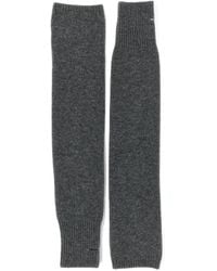 Nude - Ribbed-Knit Arm Warmers - Lyst