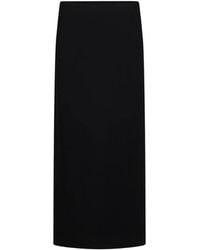 KHAITE - Maxi-Rok Met Vlakken En Split - Lyst
