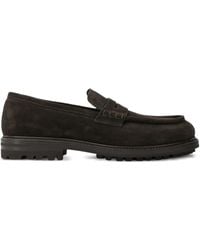 Henderson - Suede Loafers - Lyst