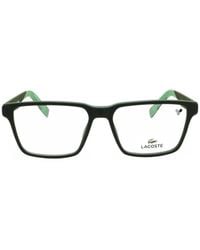 Lacoste - Brille Mit Eckigem Gestell - Lyst