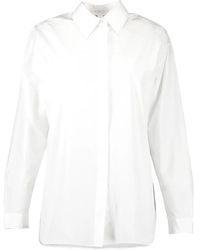 Michael Kors - Boyfriend Long-Sleeve Button-Down Shirt - Lyst