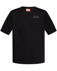 DIESEL - 100% Cotton T-Shirt Design - Lyst