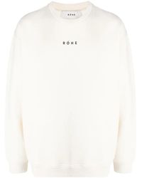 Rohe - Sudadera Con Logo Estampado - Lyst