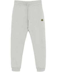 Moncler - Pantalon De Jogging En Coton - Lyst
