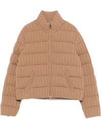 Moncler - Gewatteerd Jack Met Rits - Lyst