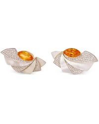 ANANYA - 18K Mogra Multi-Stone Earrings - Lyst