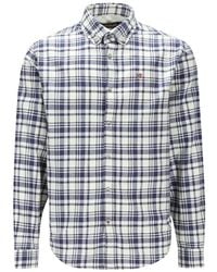 Napapijri - Checked Button-Down Shirt - Lyst
