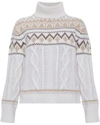 Bogner - Lorely Cable-Knit Sweater - Lyst