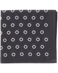 BOSS - By Beckham Silk Pocket Square With Digital Print - Lyst