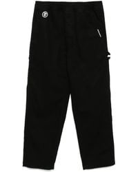 Aape By A Bathing Ape - Gerade Hose Mit Moonface-Logo - Lyst