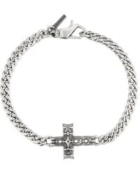 Emanuele Bicocchi - Chain Notre-Dame Cross Bracelet - Lyst
