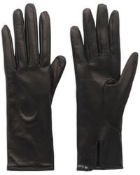 Marine Serre - Moon Leather Gloves - Lyst