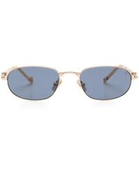 Eyepetizer - Riad Oval-Frame Sunglasses - Lyst