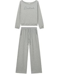 B+ AB - Embellished Off-Shoulder Tracksuit - Lyst