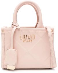 Liu Jo - Bolso mini con letras del logo - Lyst