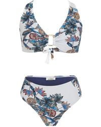 Amir Slama - Floral-Print Bikini - Lyst