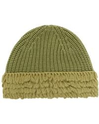 Moncler - Ribbed Wool Beanie - Lyst