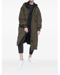 Iceberg - ロゴ フーデッドコート - Lyst