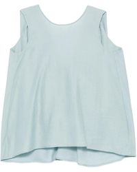ELEH - Blouse Évasée À Design Sans Manches - Lyst