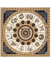 Ferragamo - Foulard À Horoscope Imprimé - Lyst
