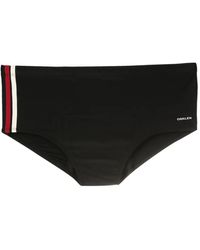 Osklen - Costume Da Bagno Con Dettaglio A Righe - Lyst