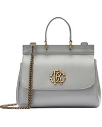 Roberto Cavalli - Monogram Rc-Plaque Tote Bag - Lyst