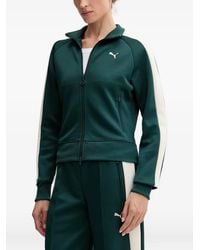 PUMA - T7 Logo-Embroidered Track Jacket - Lyst