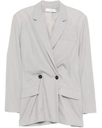 IRO - Sunrise double-breasted pocket jacket - Lyst